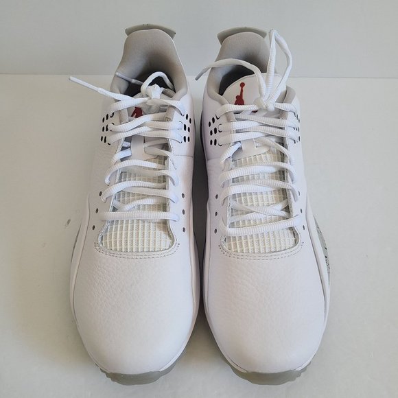 NEW Nike Air Jordan ADG 3 Golf Shoes CW7242-100 Size 8 White Cement main image 7